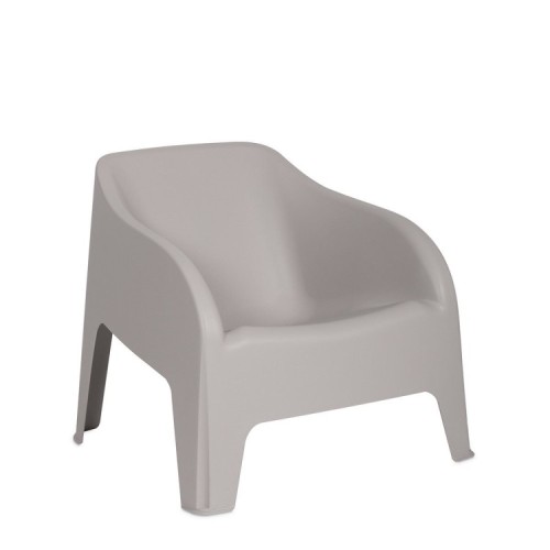 Set da  Giardino Petra Grigio Talpa 2 poltrone + tavolino