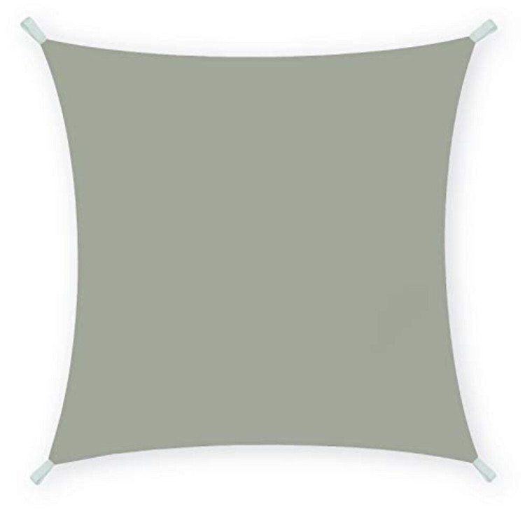 Tenda a Vela Ombreggiante Quadrata 3 x 3 m color Tortora