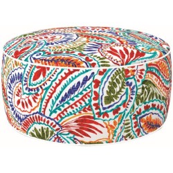 Pouf in Tessuto Impermeabile Gonfiabile D.53xH23 cm