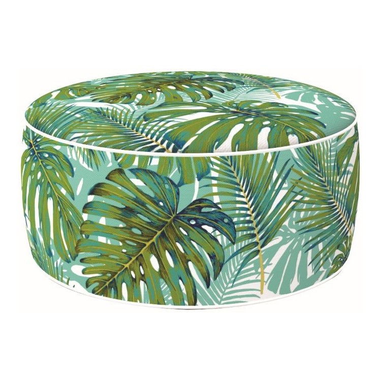 Pouf in Tessuto Impermeabile Gonfiabile D.53xH23 cm