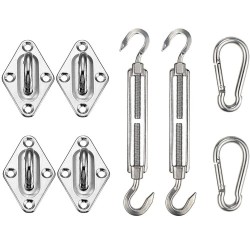 KIT FISSAGGIO X VELE OMBREGGIANTI