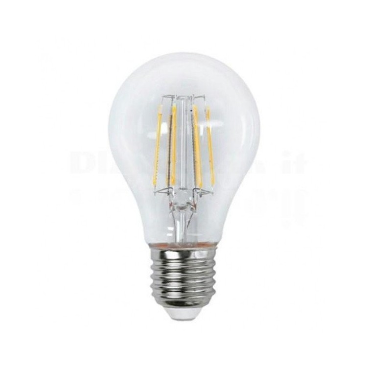 Sfera Filamento Clear 6W E27 Luce Calda