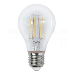Sfera Filamento Clear 6W E27 Luce Fredda