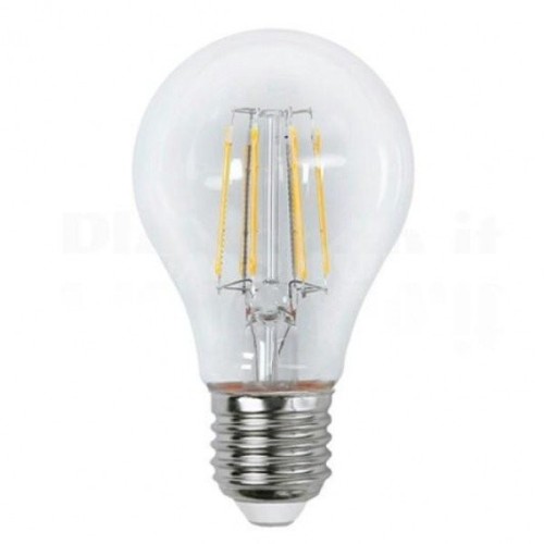 Sfera Filamento Clear 6W E27 Luce Fredda