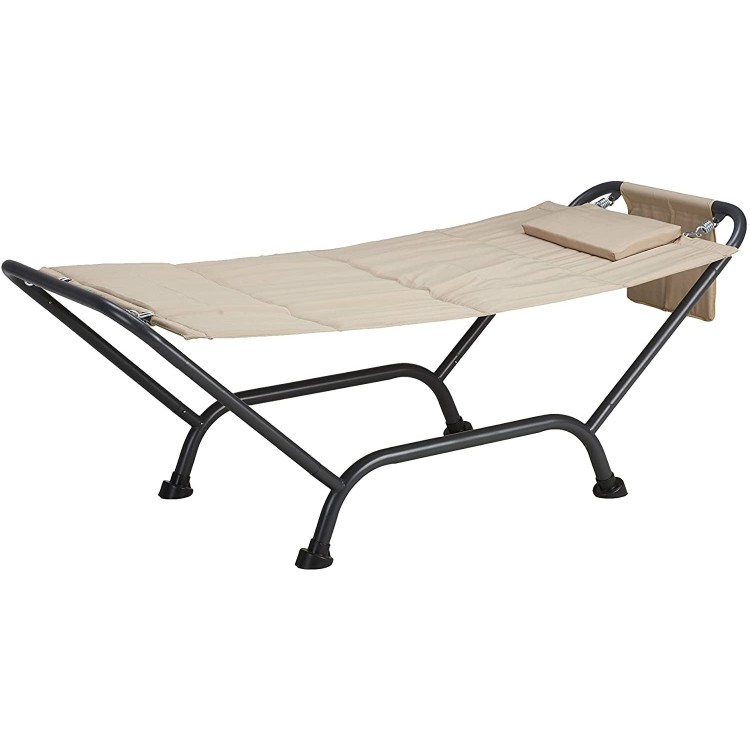 Amaca Maldive 1 Posto con Supporto in Acciaio e Cuscino