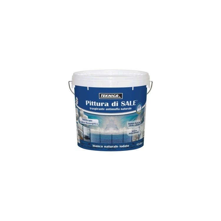Teknica Italia Pittura di Sale vari Formati - 12 Litri