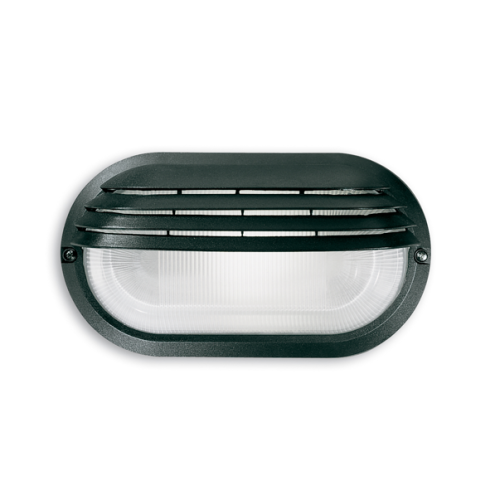 PLAFONIERA DA ESTERNO NERO Relco