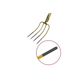 Forca con manico verniciato