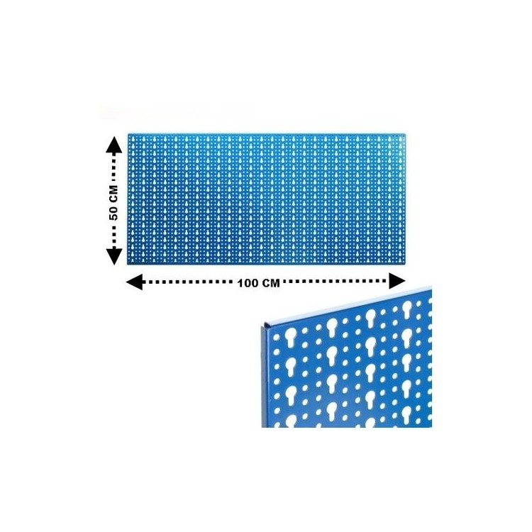 Pannello forato porta attrezzi colore blu