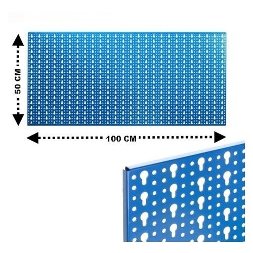 Pannello forato porta attrezzi colore blu