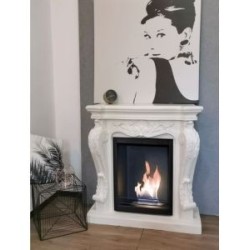 CAMINO BIOETANOLO STILE IMPERO BIANCO 2