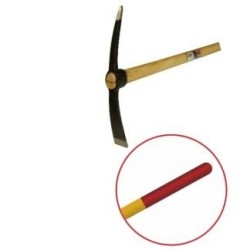 Piccone Forgiato con Manico in Legno Verniciato 1,5kg