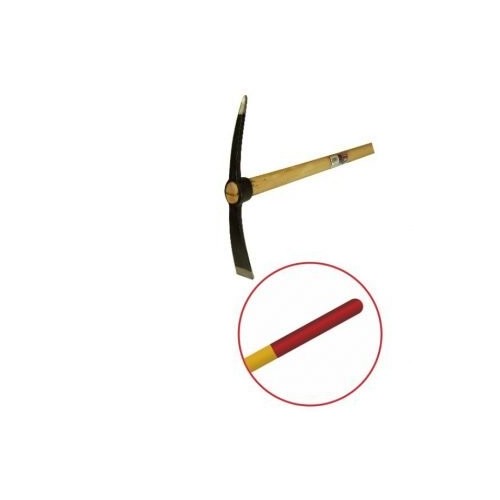 Piccone Forgiato con Manico in Legno Verniciato 1,5kg