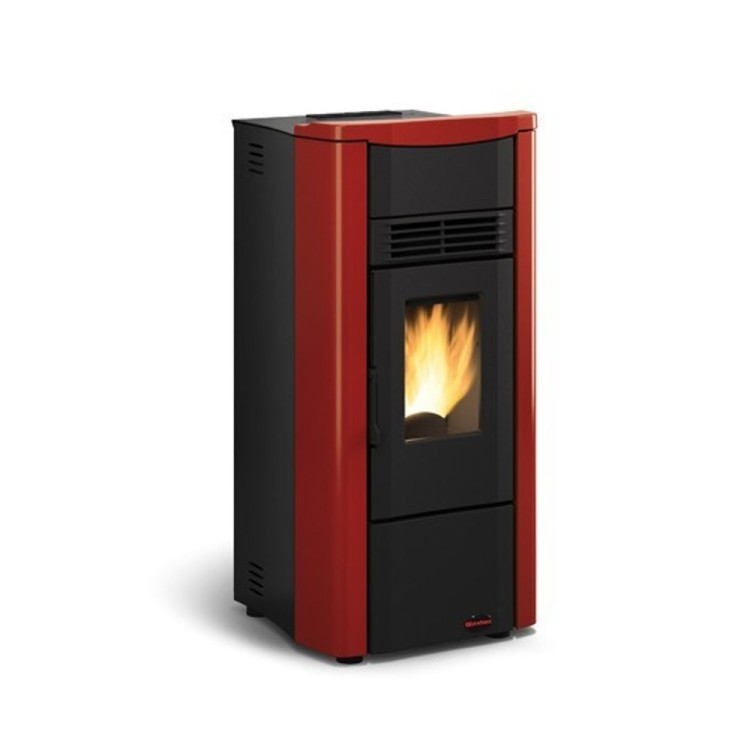 Stufa A Pellet GIUSY EVO Extraflame BORDEAUX 7,0 KW