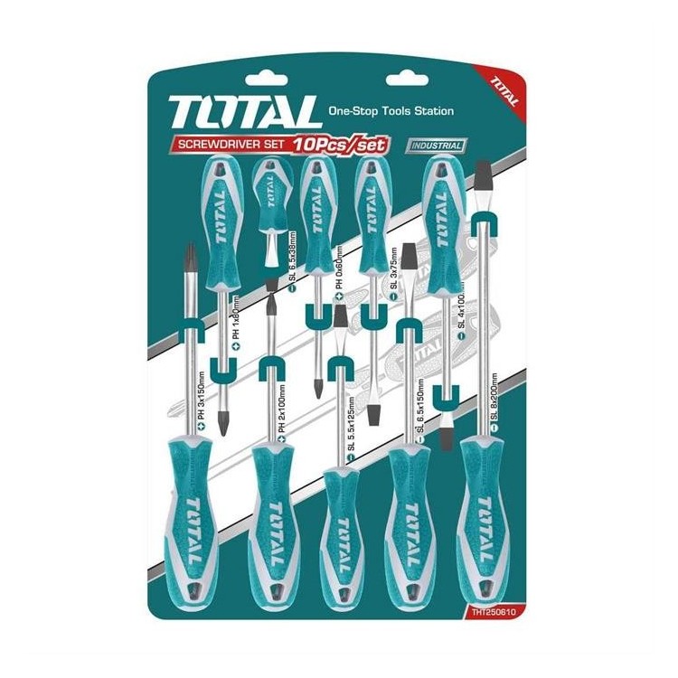 Set Cacciaviti Professionali da 10 pezzi