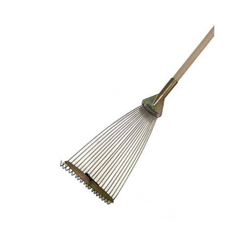 Rastrello Foglie regolabile filo ricurvo 18 denti