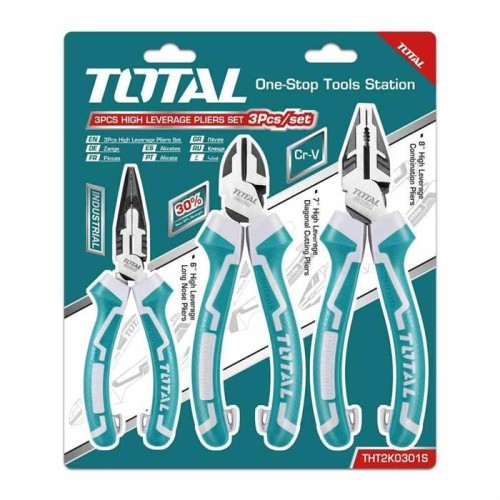 Set Pinze da 3 Pezzi ad alta leva