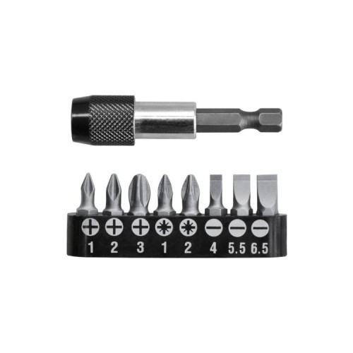 Set da 9 Punte per Avvitatore