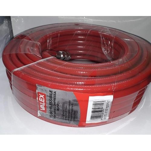 TUBO PNEUMATICO FLESSIBILE IN PVC C/RACCORDI RAPIDI MT 10