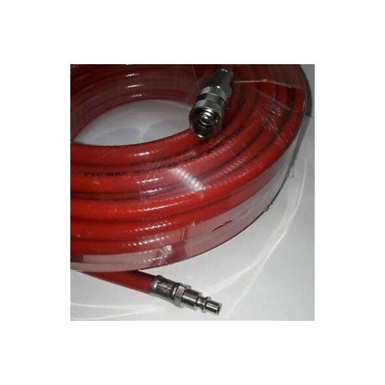 TUBO PNEUMATICO FLESSIBILE IN PVC C/RACCORDI RAPIDI MT 10
