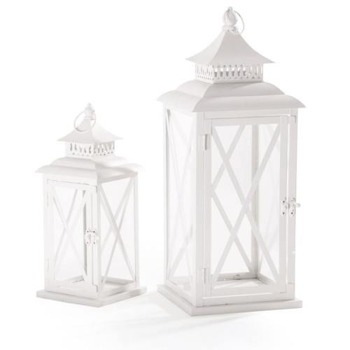 Lanterna Monastir bianca misura M
