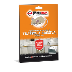 TOPOLINI E INSETTI STRISCIANTI TRAPPOLA ADESIVA