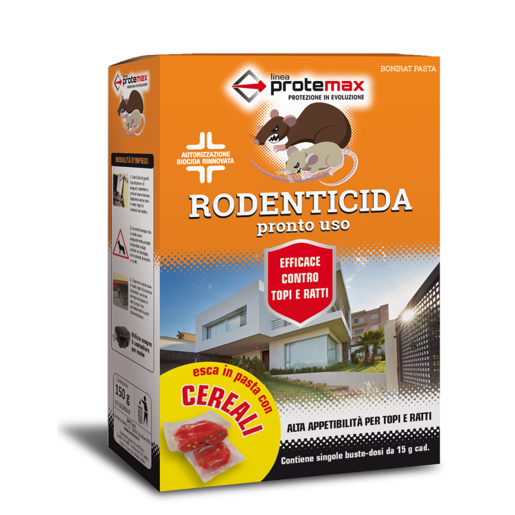 RODENTICIDA PASTA ROSSA CEREALI DF 150g