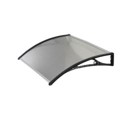 Pensilina in policarbonato modulare tettoia 100x60 cm 2