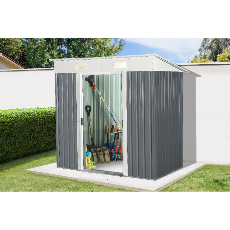 Casetta da giardino in acciaio 180x121xh195cm