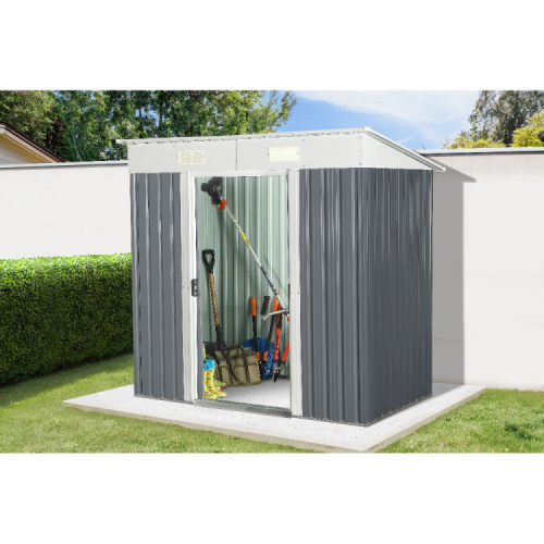 Casetta da giardino in acciaio 180x121xh195cm