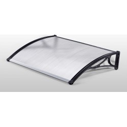 Pensilina in policarbonato alveolare tettoia 100x150cm