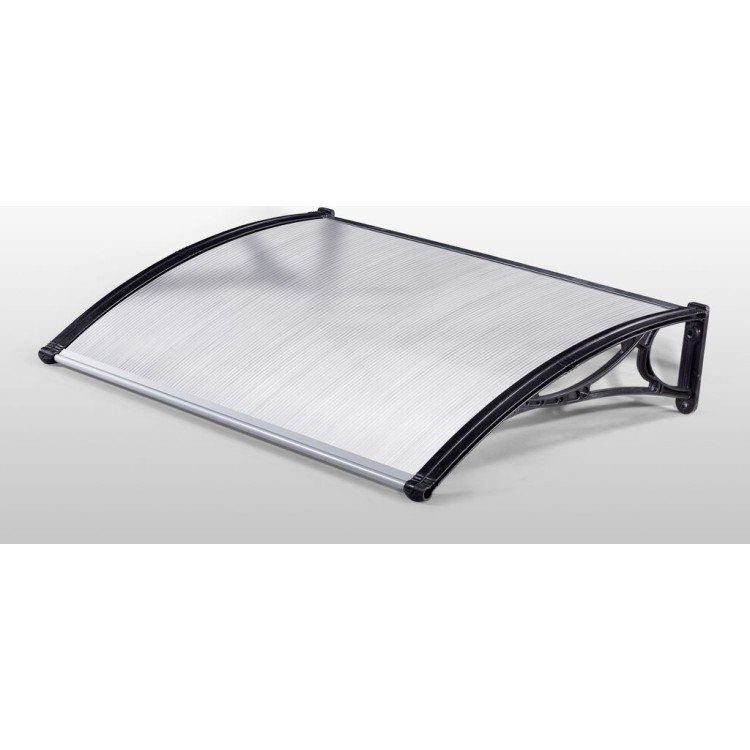 Pensilina in policarbonato alveolare tettoia 100x150cm