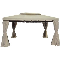 Gazebo 3x3 mt con tende laterali richidibili 2