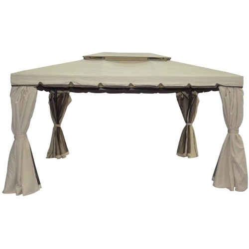 Gazebo 3x3 mt con tende laterali richidibili