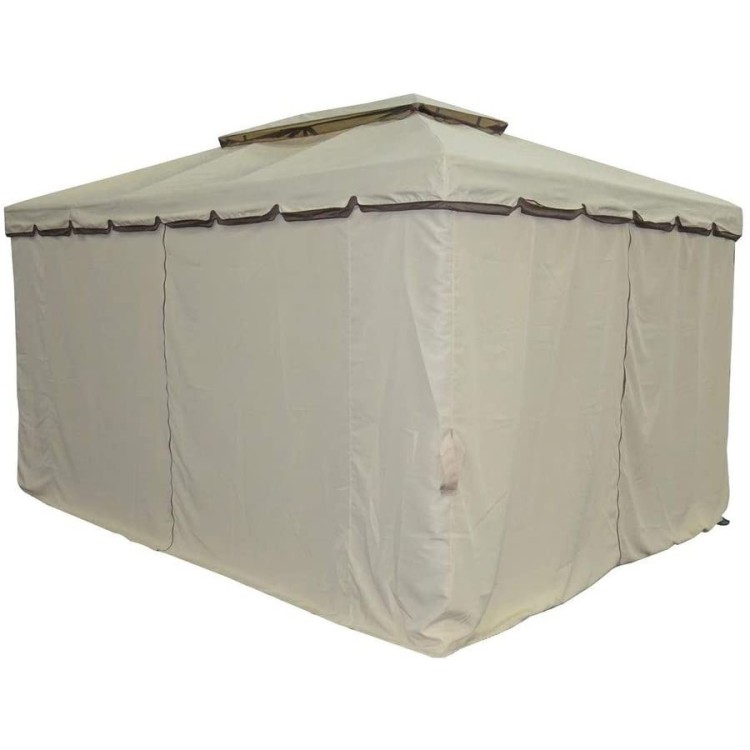 Gazebo 3x3 mt con tende laterali richidibili