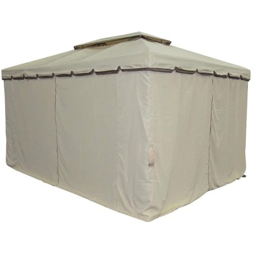 Gazebo 3x3 mt con tende laterali richidibili
