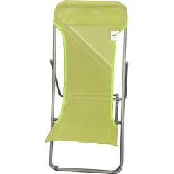 Sdraio Beach In Acciaio e Textilene 450 GrMq Colore Verde