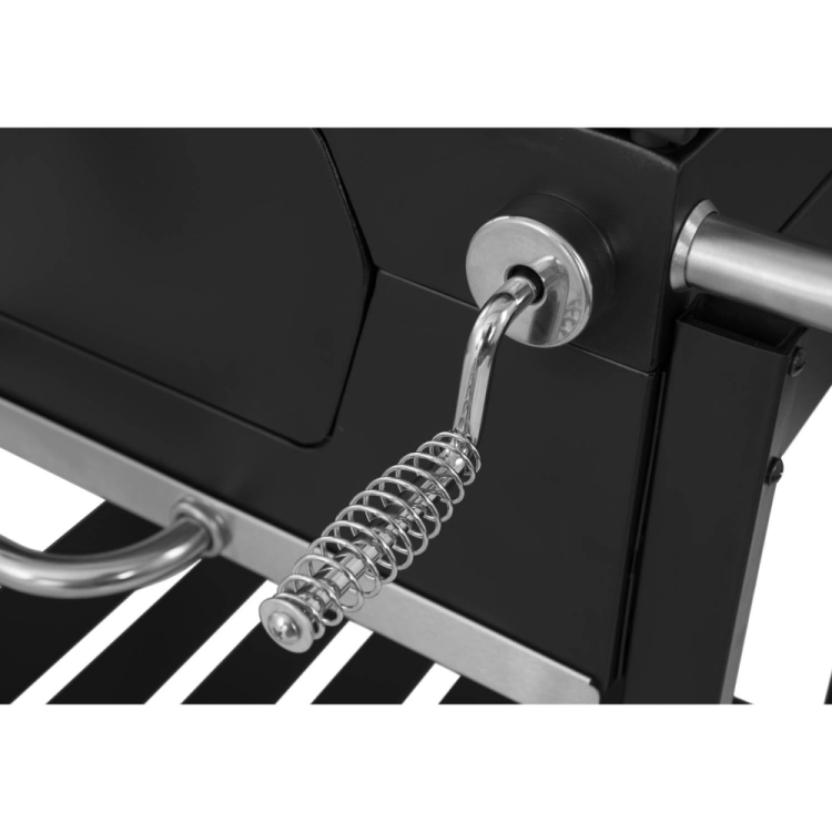 Barbecue a carbonella bbq con ruote