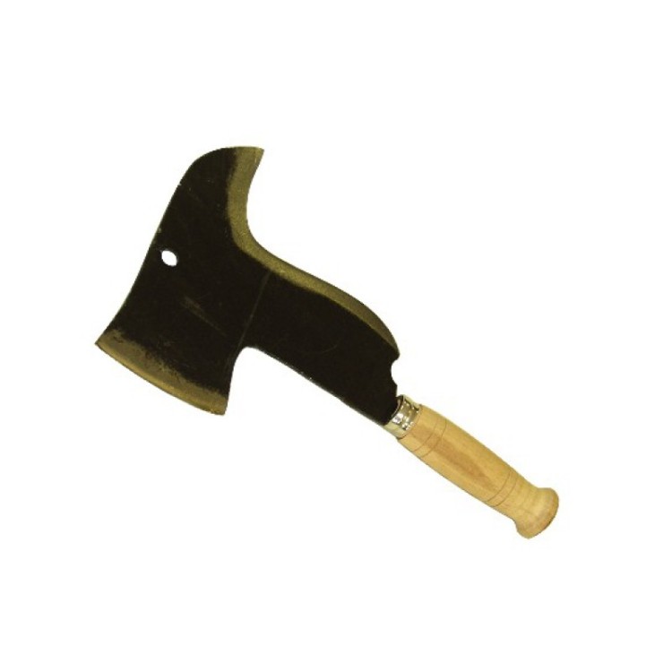 Roncola pennato Foligno con manico in legno.