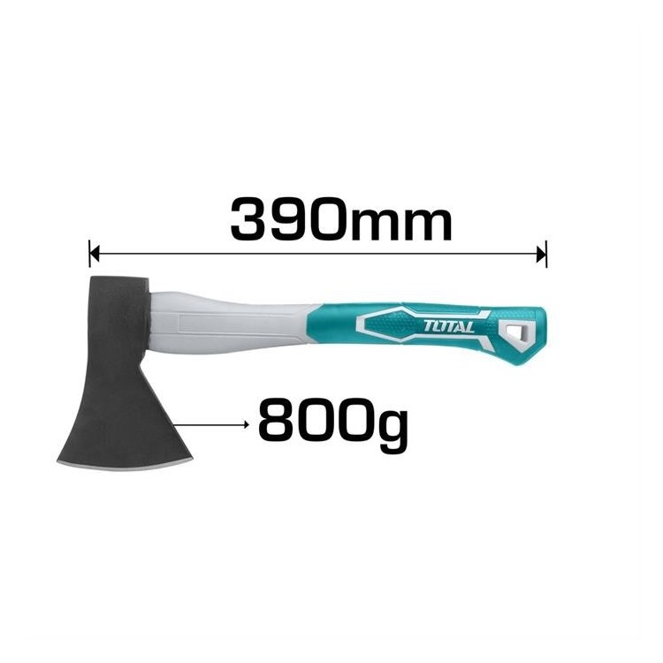 Accetta 39cm in Acciaio da 800g