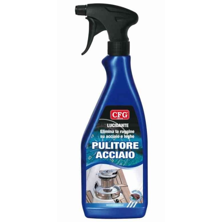 TRIGGER PULITORE ACCIAIO 750 ML CFG N16