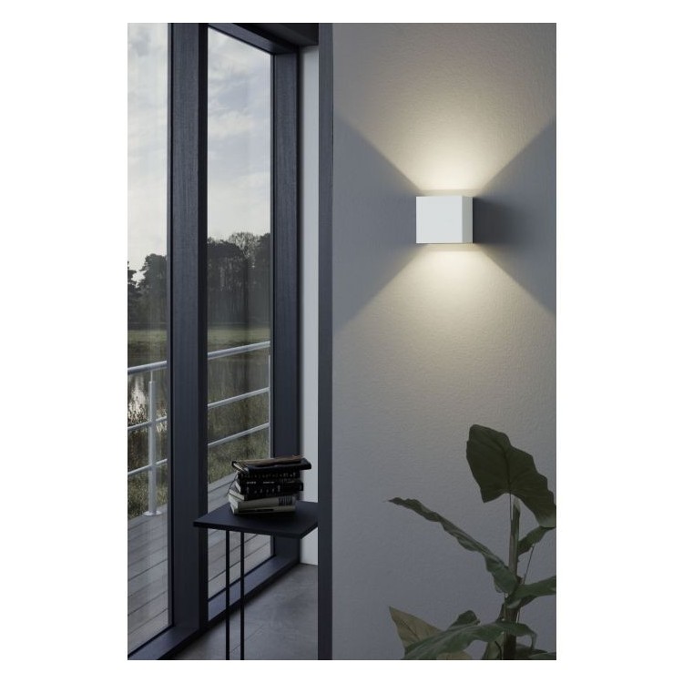 CALPINO Applique lega in alluminio bianco