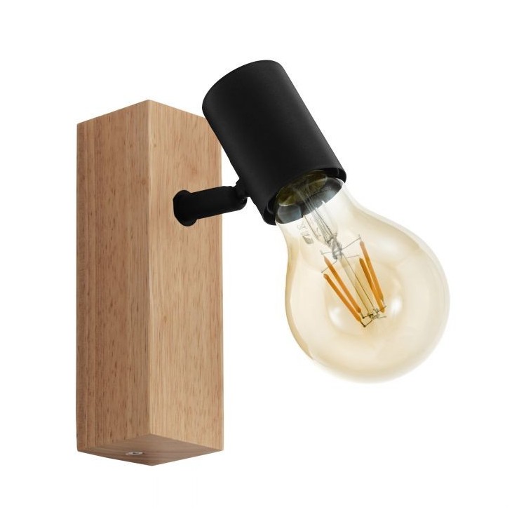 TOWNSHEND legno, metallo 1 faretto