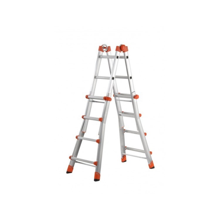 Scala multifunzione telescopica 4+4 alluminio PEPPina AL020