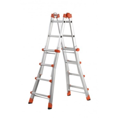 Scala multifunzione telescopica 4+4 alluminio PEPPina AL020