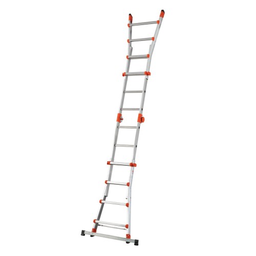 Scala multifunzione telescopica 4+4 alluminio PEPPina AL020