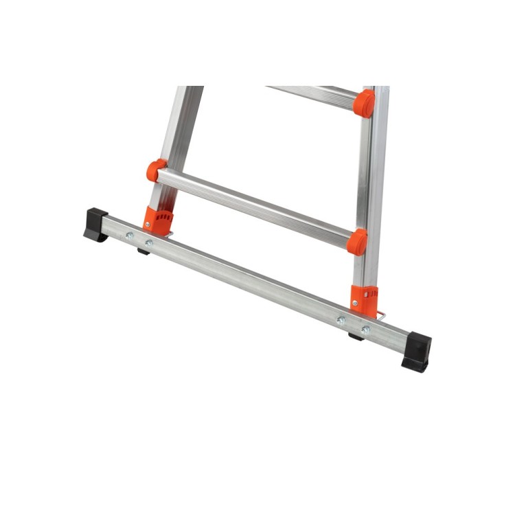 Scala multifunzione telescopica 4+4 alluminio PEPPina AL020