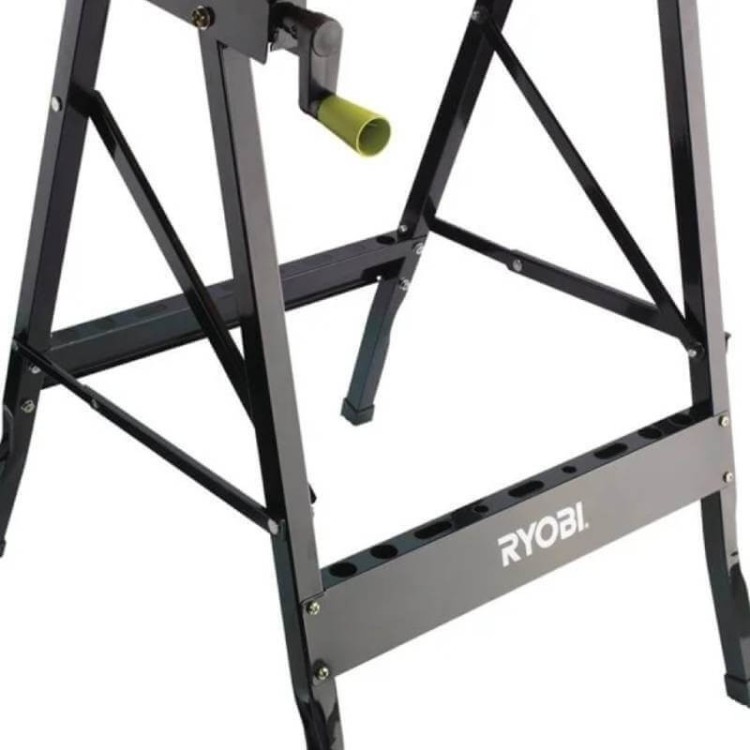 Piano Da Lavoro Pieghevole Legno Bamboo Metallo