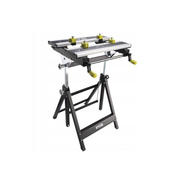 Ryobi Piano da lavoro in metallo pieghevole e regolabile