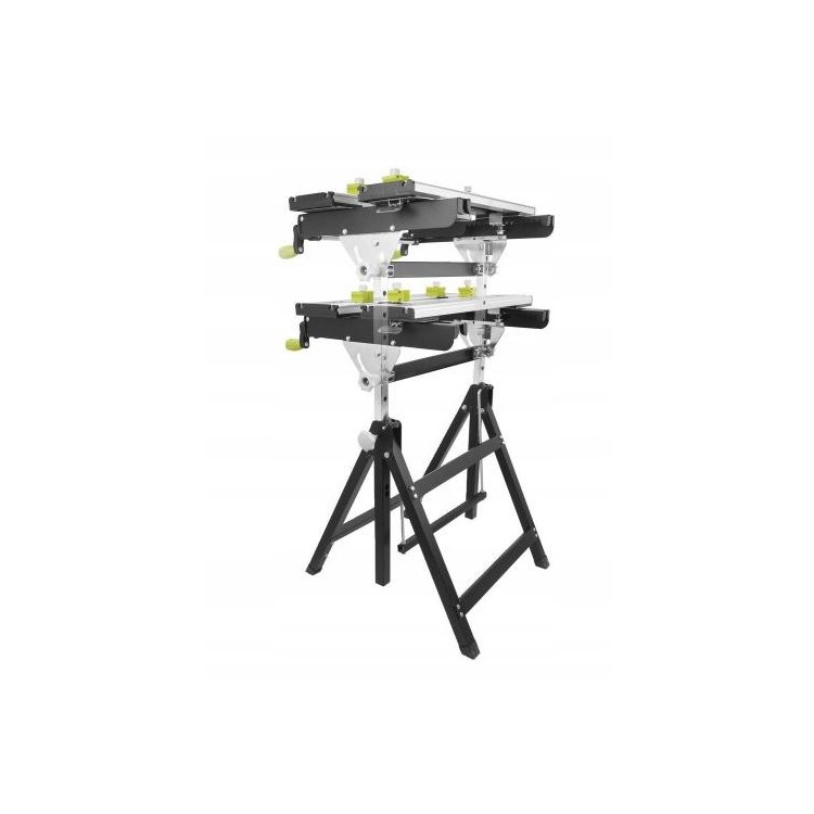 Ryobi Piano da lavoro in metallo pieghevole e regolabile